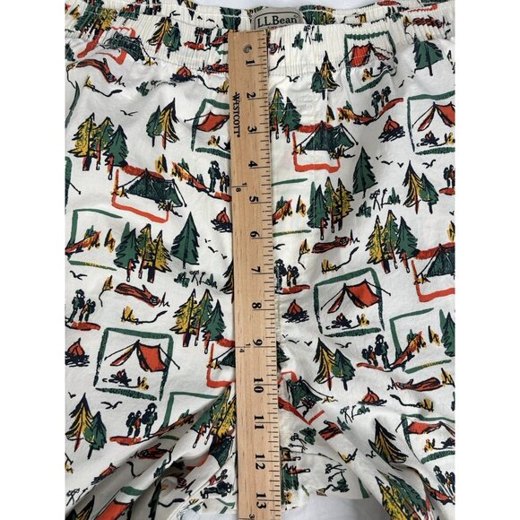 LL Bean Comfort Stretch Woven Sleep Pants Men’s Large Camping Hiking AOP - Picture 11 of 13